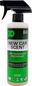 Освежитель воздуха для салона с ароматом нового авто 3D (0,41 л) - New Car Scent 841OZ16
